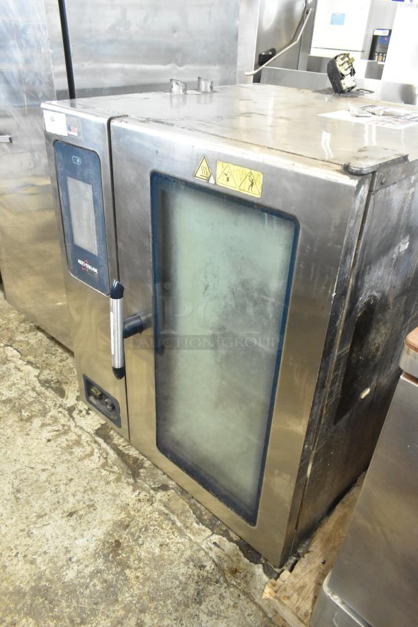 2018 Alto Shaam CTP10-10E stainless steel commercial electric combi convection oven, 208-240V, 3-phase, used condition.