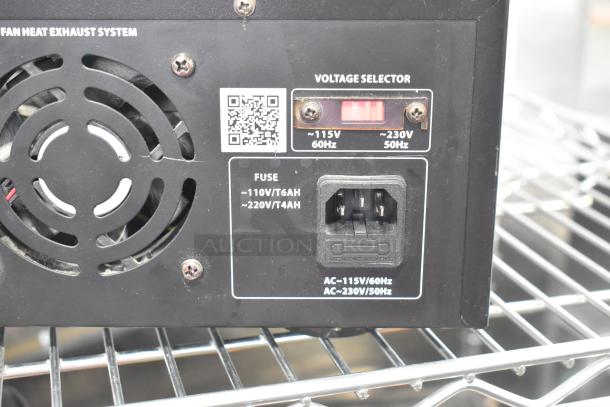 Pyle PT390BTU digital stereo receiver with Bluetooth. Features fan exhaust, voltage selector (115V/230V), and fuse ratings label.