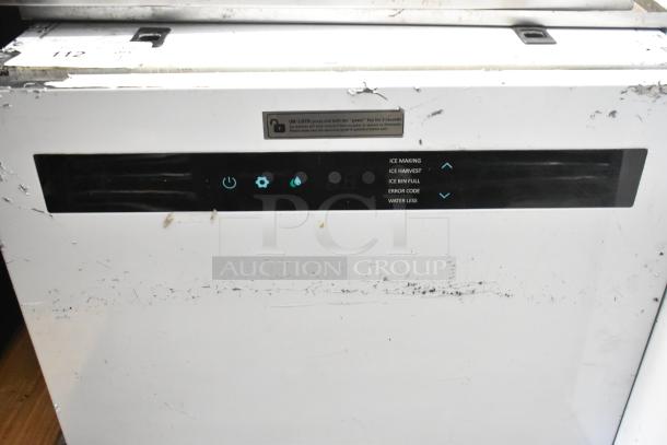 Osion OCM-350 stainless steel undercounter cooler, 115V, single door, commercial use, control panel visible, moderate wear.