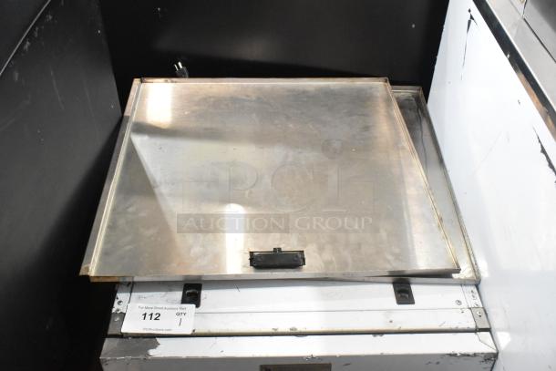 Osion OCM-350 stainless steel commercial undercounter cooler, single door, 115 volts, 1 phase, in used condition.