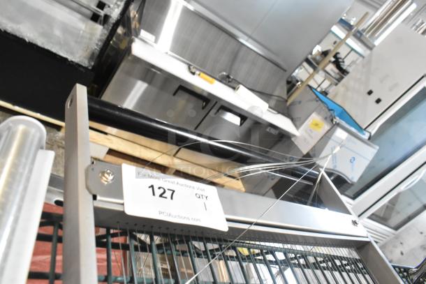 Brand new cutter with minor scratches and dents, marked as item 127. Quantity 1.