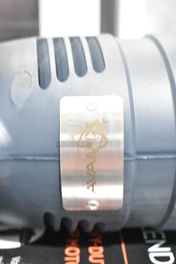 BRAND NEW 2024 AvaMix 928IBHD18 18" Variable Speed Immersion Blender, 1 1/4 hp, scratch and dent, 120V, 1 Phase, logo visible.