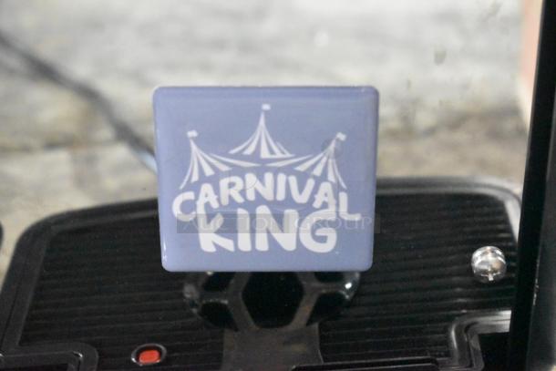 BRAND NEW Carnival King Triple 5 Gallon Bowl Dispenser, model 382RBD5G3, with minor scratches and dents.