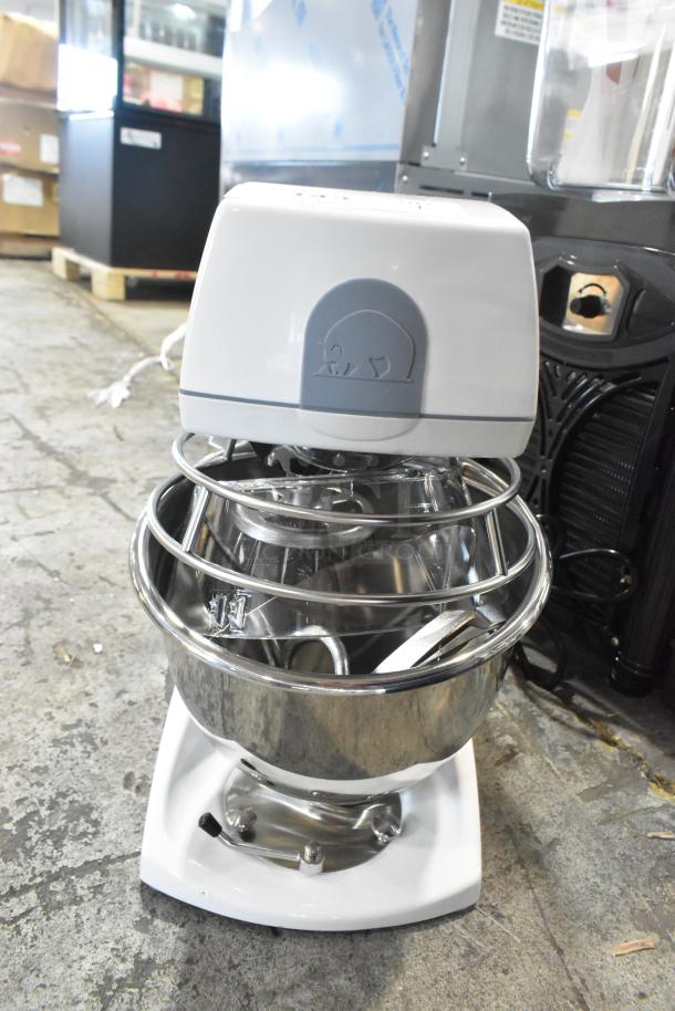 BRAND NEW 2020 Varimixer V5A 5 Qt Metal Mixer, bowl guard, attachments. 120V, 1 phase, slight scratches/dents, commercial use.
