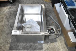 BRAND NEW Avantco 177TM12B Top Mount Hot Food Well, 2024 model, round corners, 208V, 1 Phase, with drain.
