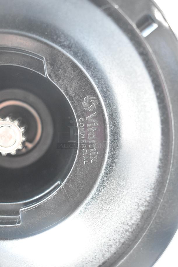 VitaMix VM0224A immersion blender, black, scratch and dent condition, with "VitaMix Commercial" marking visible.