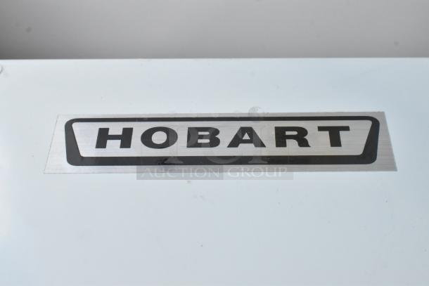 Brand new Hobart control box with minor scratches and dents. Features a prominent Hobart logo on the front panel.