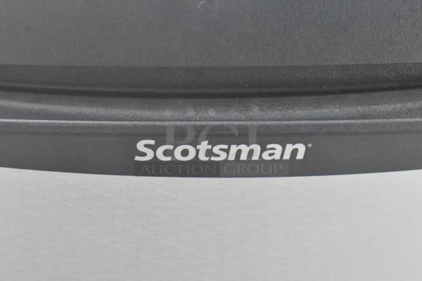 Scotsman UC2024SA-1A stainless steel ice machine, scratch and dent condition, 227 lb. capacity, 115V, 1 phase.