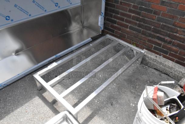 BRAND NEW Regency 600DUN24488 48"x24"x8" aluminum dunnage rack, 1780 lb. capacity. Slight scratch and dent condition.