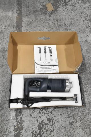 BRAND NEW AvaMix 928IBHD21 21" Heavy-Duty Variable Speed Immersion Blender, 1 1/4 hp, 120 Volts. Scratch and Dent condition.