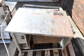 Cornelius CCM0530AH1 metal commercial ice head, 115 volts, 1 phase. Used condition with visible wear.