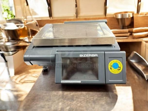 Bizerba KH II 100 PRO 30 lb. PC countertop computing scale with label printer. Excellent condition, tested, legal for trade.
