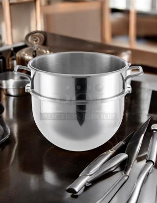 Amazing Condition - All Stainless Steel 30qt 17” Planetary Dough Mixer Bowl - Item #1197666