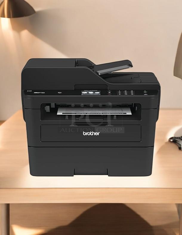 Brother MFC-L2750DW All-in-One Laser Printer, compact design, excellent condition, tested and working.