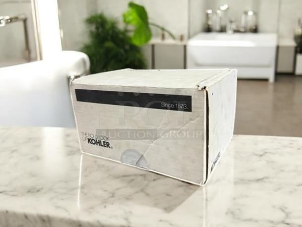 Brand New Kohler K-TS10581-4-CP Bancroft Shower Trim Set box, polished chrome, unopened, in excellent condition.