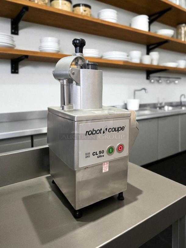 Robot Coupe CL 50 Series E Vegetable Preparation Machine, 115v, stainless steel, tested, working, great condition.