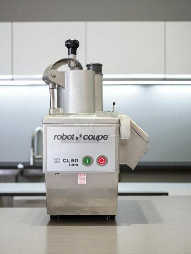 Robot Coupe CL 50 Series E Vegetable Preparation Machine, tested and working, 115v, sleek design, excellent condition.