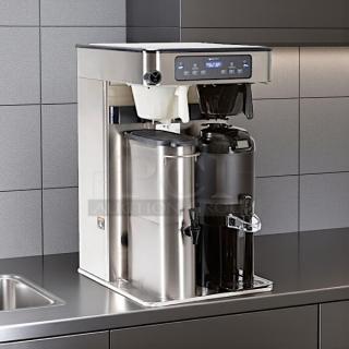 WOW Great Find! - Bunn 54100.0100 ITCB TWIN HV PE Infusion Series Coffee/Tea Brewer (Brews Coffee Or Tea On Both Sides) 120/240V 1PH. - Tested & Working - Item #1197698