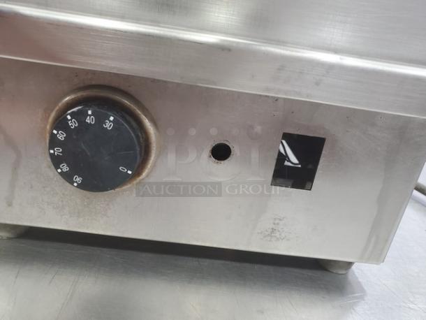 Apex Table Top Jelly Sprayer, stainless steel, circular dial, unknown condition, sold as is.