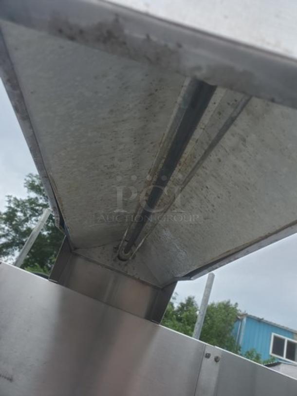 Frymaster Electric Fryer, Model FH22BLCSC, stainless steel, 480V, 60 Hz, 3 PH. Used condition, slight surface wear.