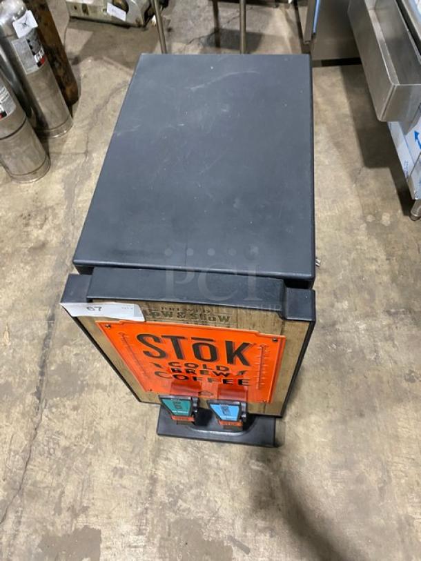 Creamiser Model 230 cold brew dispenser, electric, countertop, with drip tray, SN: CP230-02398, 110V, used condition.