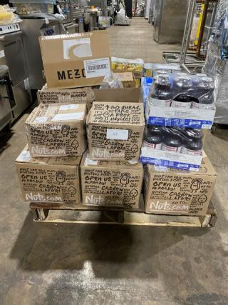 BRAND NEW! MIXED PALLET! Kleenex Commercial 2-Ply Tissues! 12 Box Per Case! With Eden Commercial 15 Oz. Organic Garbanzo Beans! 12 Per Case! With Lakewood Commercial 32 Oz. Cranberry Juice! 6 Per Case! With Nuts.Com Commercial 25 Lb. Barley! With Mezcla Commercial Matcha Vanilla Puff-Crispy Bar! With Puffin Commercial Cinnamon Cereal! With Blue Diamond Almond Breeze Commercial 32 Oz. Unsweetened Vanilla Almond Milk! 12 Per Case! With HeyDay Commercial 15 Oz. Kimchi Sesame Navy Beans! With Mezcla Commercial Peanut Butter Chocolate Puff-Crispy Bar! With HeyDay Commercial Plant-Based Creamy Coconut Corn Chowder! & MORE! ALL ONE MONEY! - Item #1199558