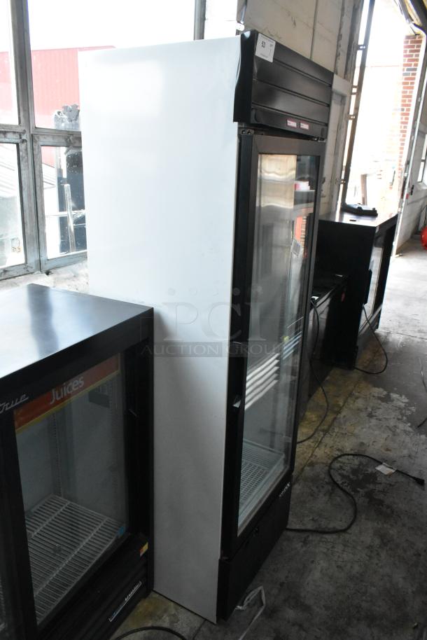 2019 Habco SE18 Metal Commercial Cooler, single door, poly coated racks, 115V, 1 Phase, good condition.