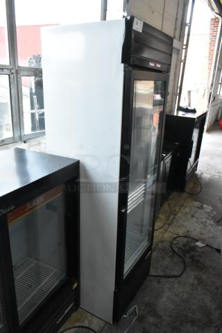 2019 Habco SE18 Metal Commercial Cooler, single door, poly coated racks, 115V, 1 Phase, good condition.