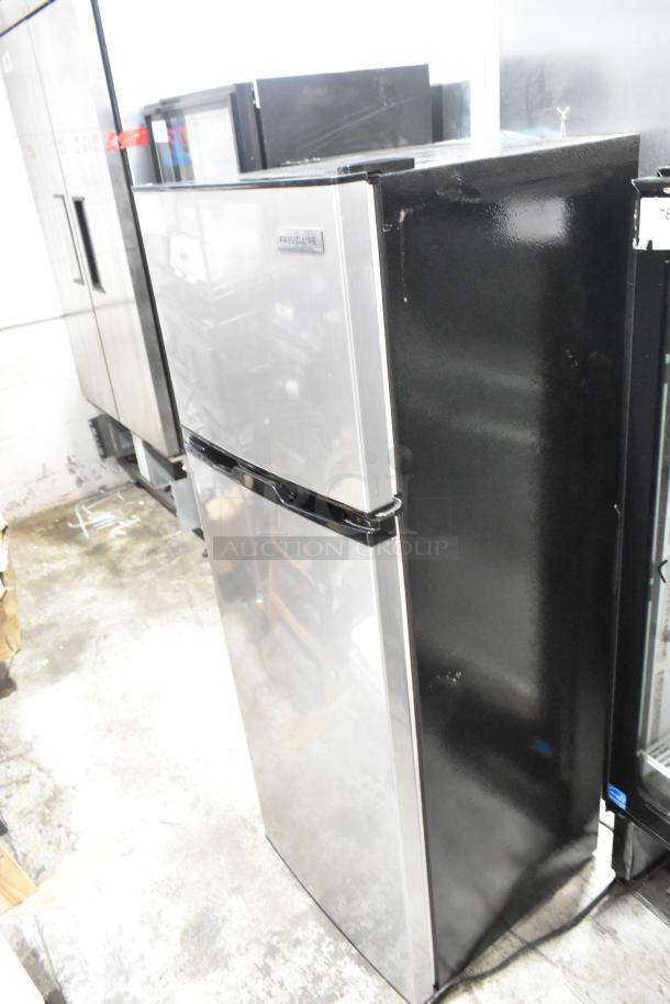 Frigidaire EFR780-B-6COM reach-in cooler with freezer, black and stainless steel, 115V, 1 phase, excellent condition.