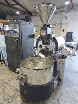 US Roaster Corp Metal Commercial Natural Gas Powered 23 Kilo Size Coffee Bean Roaster / Roasting Machine. See Description for Details. 208-230/460 Volts, 3 Phase. - Item #1198295