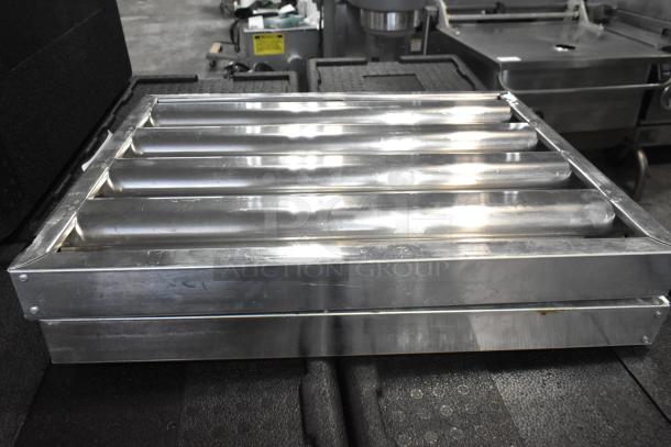Lot of items including metal grease hood filter. Stainless steel, used, sturdy construction. Ideal for kitchen use.