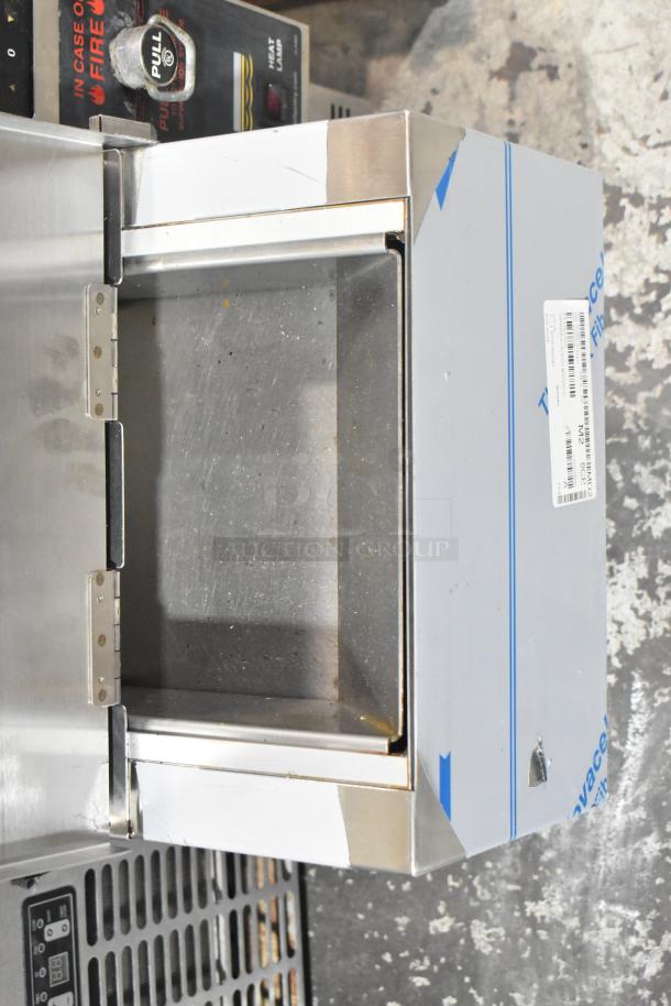 Perfect Fry PFA720 stainless steel ventless fryer, 240V, commercial countertop. Features integrated controls.