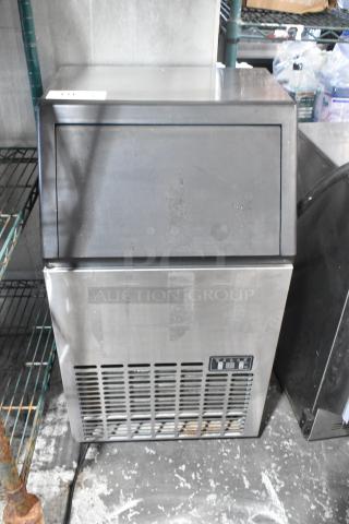 Costway EP21967 Stainless Steel Commercial Self Contained Undercounter Ice Machine. 115 Volts, 1 Phase. - Item #1198589