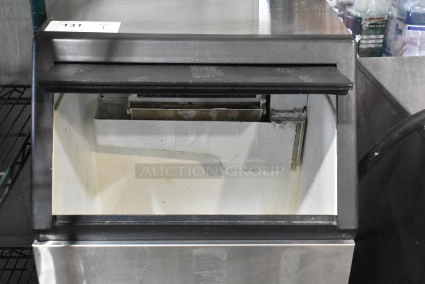 Costway EP21967 Stainless Steel Ice Machine, commercial use, self-contained, undercounter, requires 115V, 1 phase.