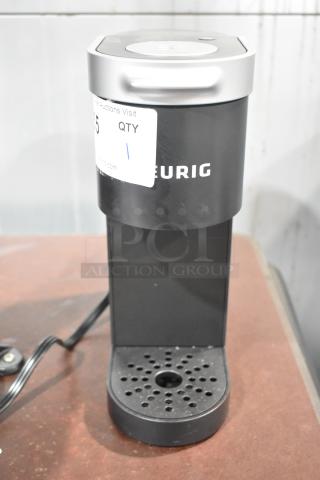 2024 Keurig Single Cup Coffee Machine, 120 Volts, black, excellent condition, visible Keurig brand label.
