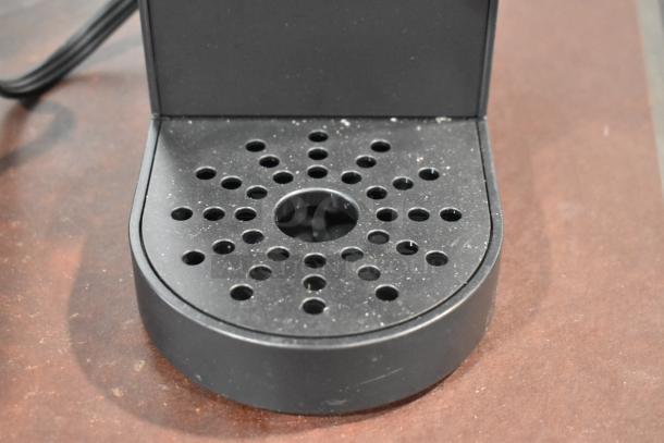 2024 Keurig Single Cup Coffee Machine base, black, some wear visible. 120 Volts, 1 Phase.