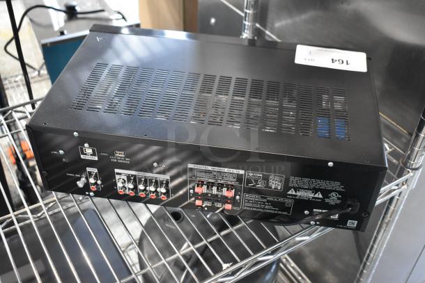 Sony STR-DH190 stereo receiver, 120V, back view showing connectivity ports and label details, in good condition.