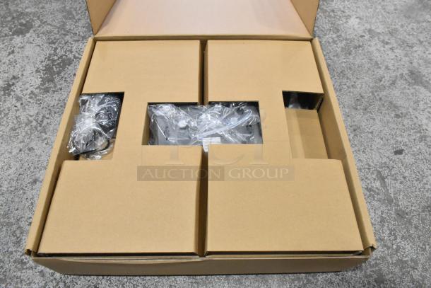 Brand new AvaWeigh 334PZ10 10 lb. pizza scale in box, scratch and dent, includes wireless digital display, partially unpacked.
