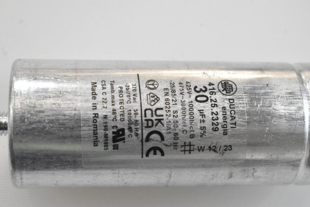 BRAND NEW SCRATCH AND DENT Noble Warewashing wash pump (4952975138) for LT-UC24. Visible markings show specs and origin.