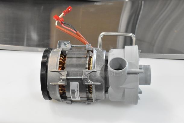 BRAND NEW Noble Warewashing 4952975138 Wash Pump for LT-UC24, slight scratches, visible labels, includes wiring.