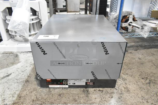 BRAND NEW Hatco C-36 commercial booster water heater, 6-gallon, scratch and dent. 208 volts, 1 phase. Factory labels visible.
