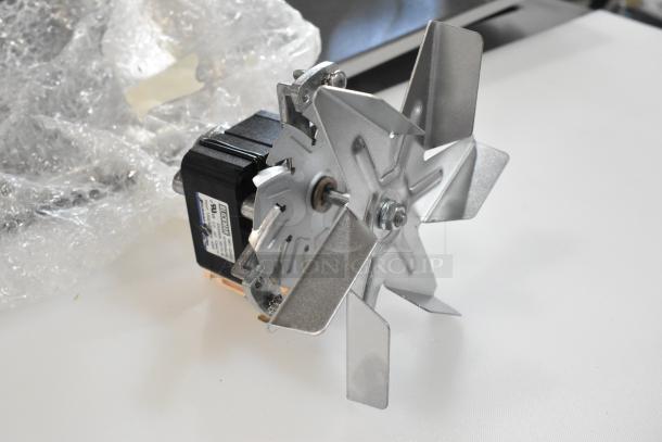 BRAND NEW SCRATCH AND DENT! 2025 Blickman FM-8011 Fan Motor. Visible label, slight cosmetic imperfections.