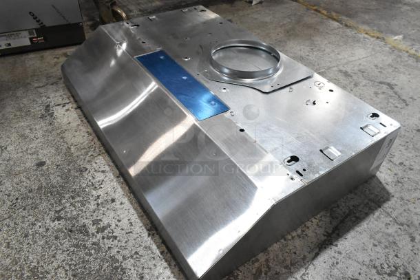 BCSD130SS metal range hood, model BCSD130SS, 120 volts, 1 phase, stainless steel, new condition.