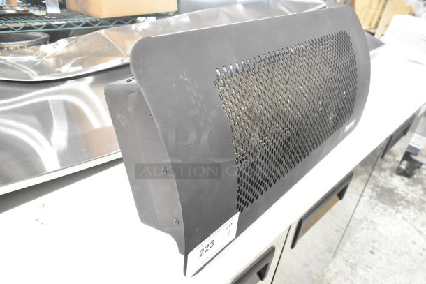 BRAND NEW Bromic Heating BH0210003 Tungsten 500 Series Natural Gas Patio Heater, 43,000 BTU, minor scratches visible.