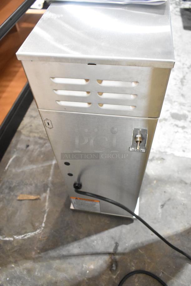 Bunn CW15-APS pourover airpot coffee brewer, stainless steel, new with minor scratches, model 23001.0000, 120V 1 phase.