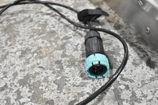 BRAND NEW SCRATCH AND DENT Cooking Performance Group 351SMKR208 portable smoker, 208V, 1 phase, shown with power cable.