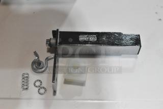 Kason® concealed spring hinge components, model 1556-000304, new scratch and dent condition.