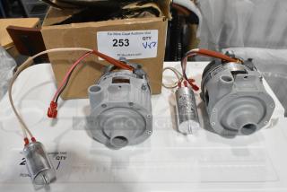 2 new Noble Warewashing rinse pumps, compatible with HT-UC24, HT-DT51, HT-DT513. Includes scratch and dent models.