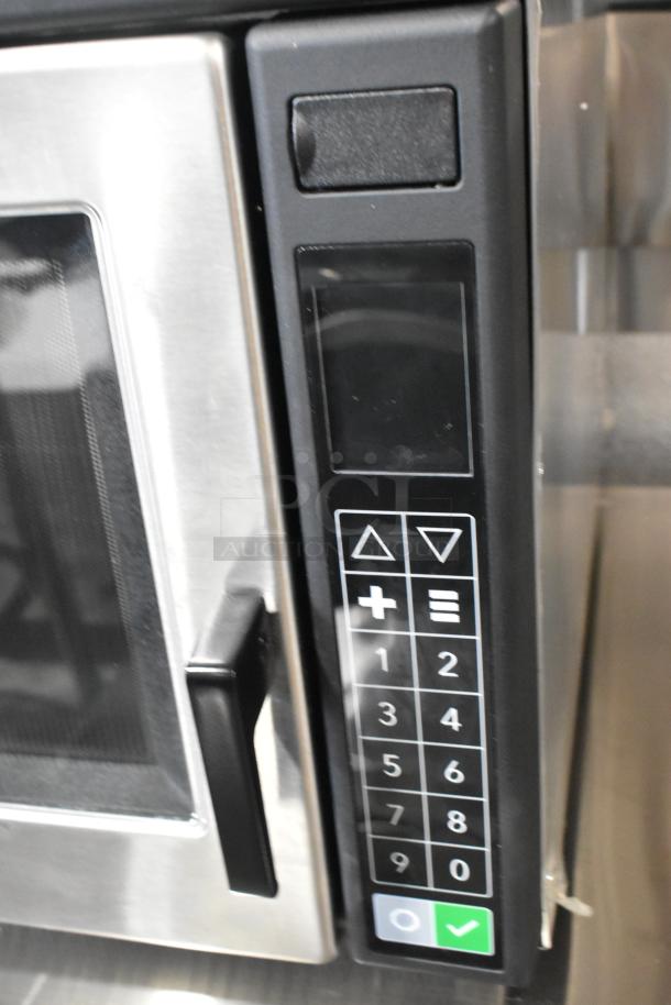BRAND NEW Amana RC22S2 Stainless Steel Commercial Microwave, push button controls, 208/240V, 1 Phase, scratch and dent.
