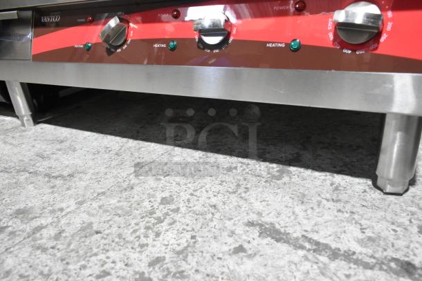 Brand new Avantco 177EG30N stainless steel 30" electric countertop griddle. Scratch and dent condition, 208/240V, 1 phase.
